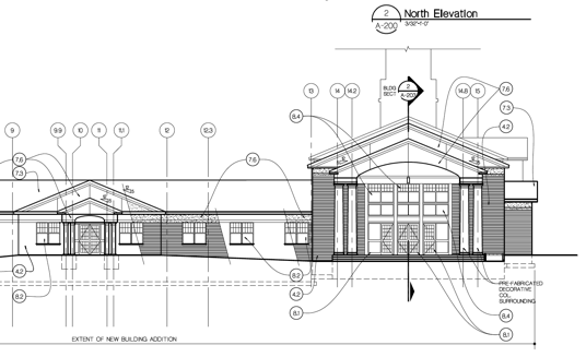 Drawing of new entry